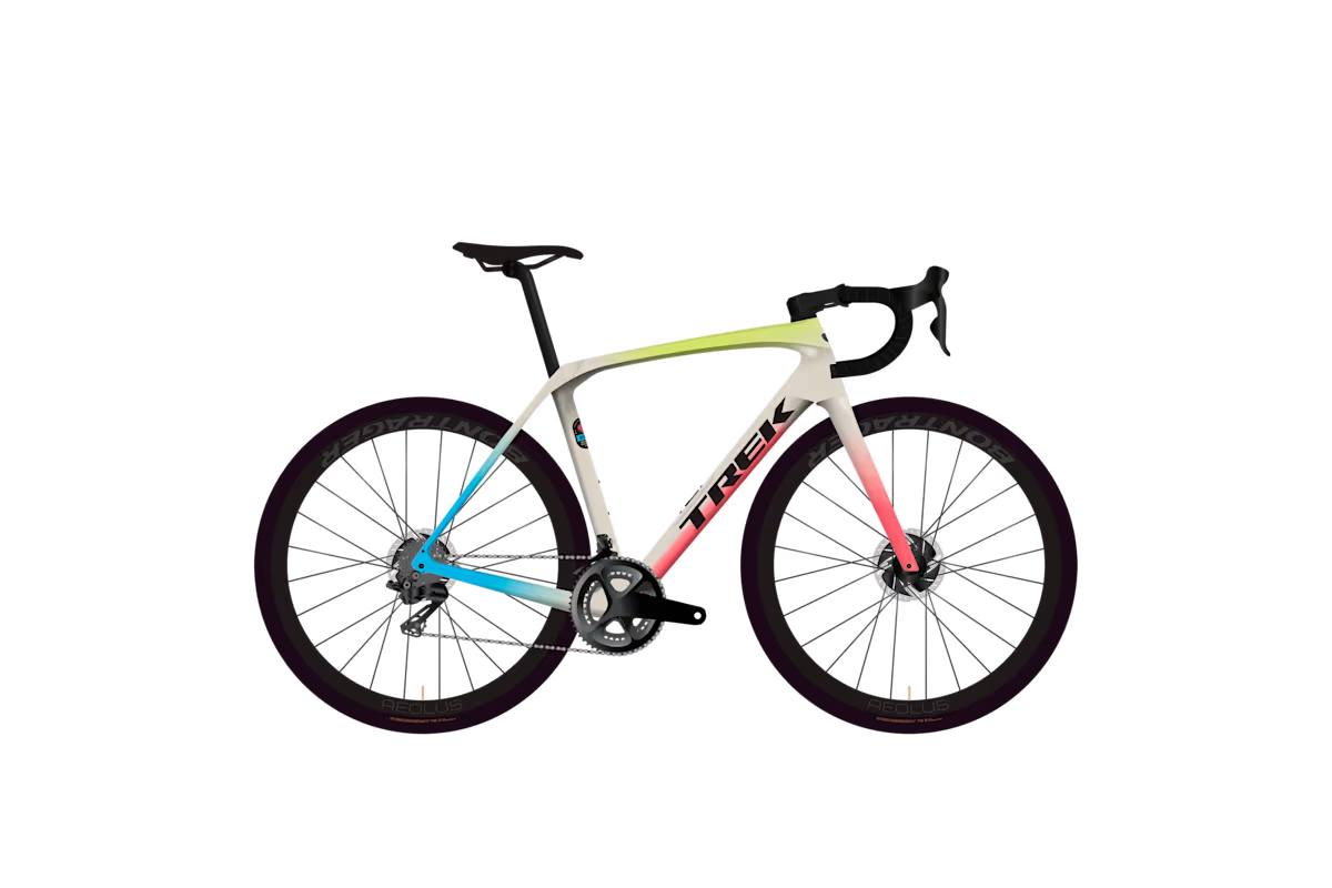 Doctorbike TREK DOMANE SL 6 GEN 4 ERA WHITE/GLOWSTICK/CORAL FADE