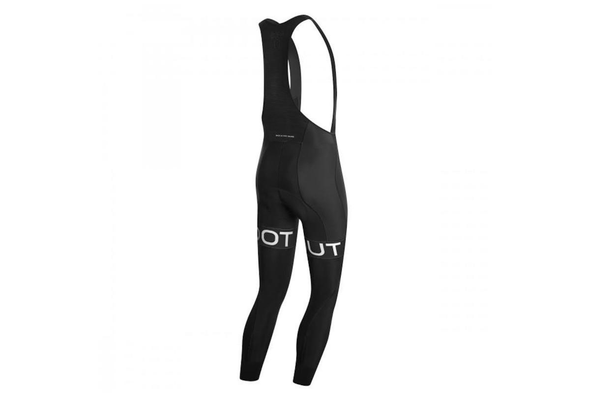 Doctorbike SALOPETTE DOTOUT STRIPE BIB TIGHT BLACK-BLACK