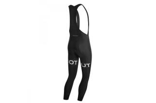 Doctorbike SALOPETTE DOTOUT STRIPE BIB TIGHT BLACK-BLACK