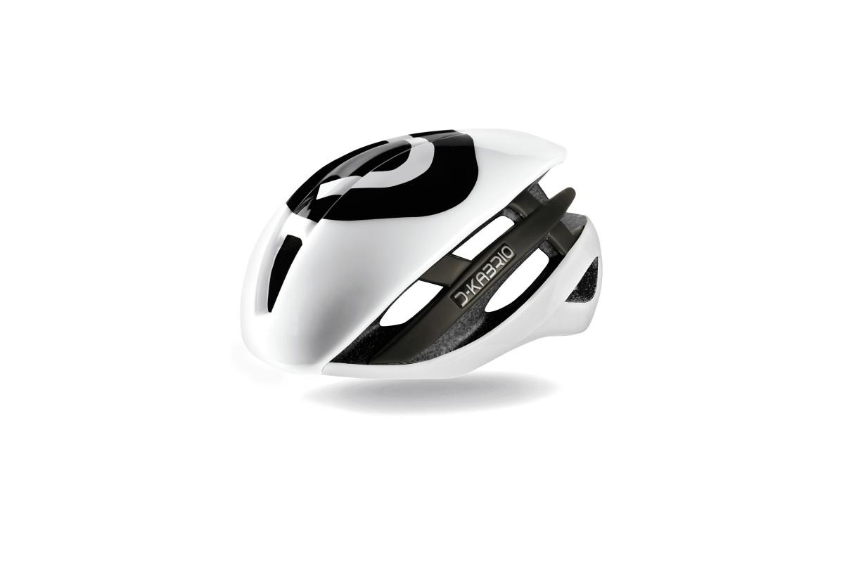 Doctorbike CASCO DOTOUT KABRIO HT SHINY WHITE-MATT BLACK-SHINY WHITE