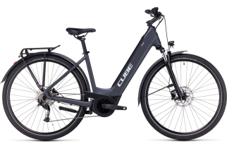 Doctorbike CUBE TOURING HYBRID ONE 500 GREY' N' WHITE EASY ENTRY