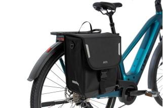 Doctorbike BORSA CUBE PORTAPACCHI LATERALE CITY 15 CLASSIC SMLINK BLACK