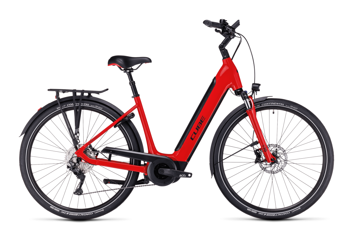 Doctorbike CUBE SUPREME SPORT HYBRID PRO 500 RED'N'BLACK EASY ENTRY