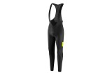 Doctorbike SALOPETTE DOTOUT STRIPE 2.0 BIB TIGHT BLACK-FLUO YELLOW