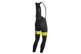 Doctorbike SALOPETTE DOTOUT STRIPE 2.0 BIB TIGHT BLACK-FLUO YELLOW