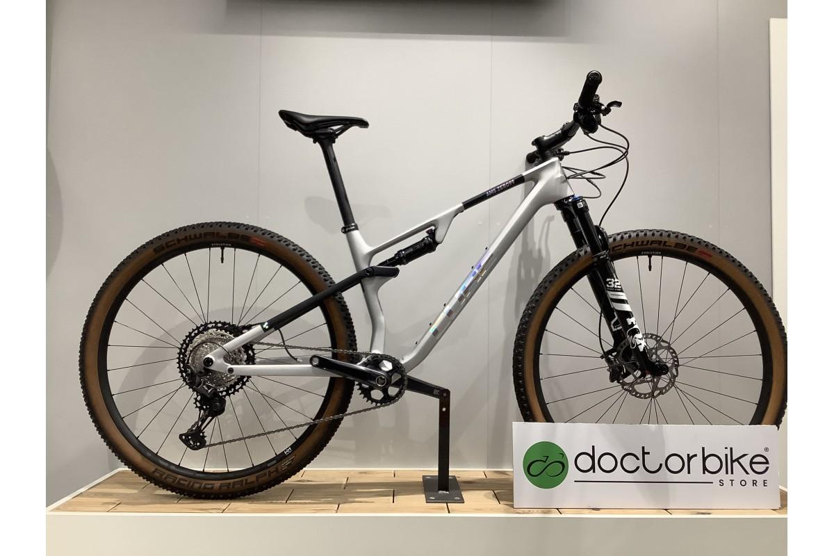 Doctorbike MTB FULL USATA CUBE AMS ZERO99 C:68X RACE 29 SILVER 'N' BLACK