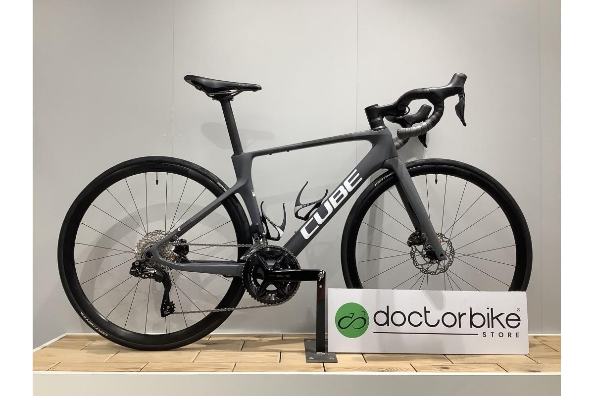 Doctorbike BICI DA CORSA USATA CUBE AGREE C:62 GREY'N'BLACK TG 50