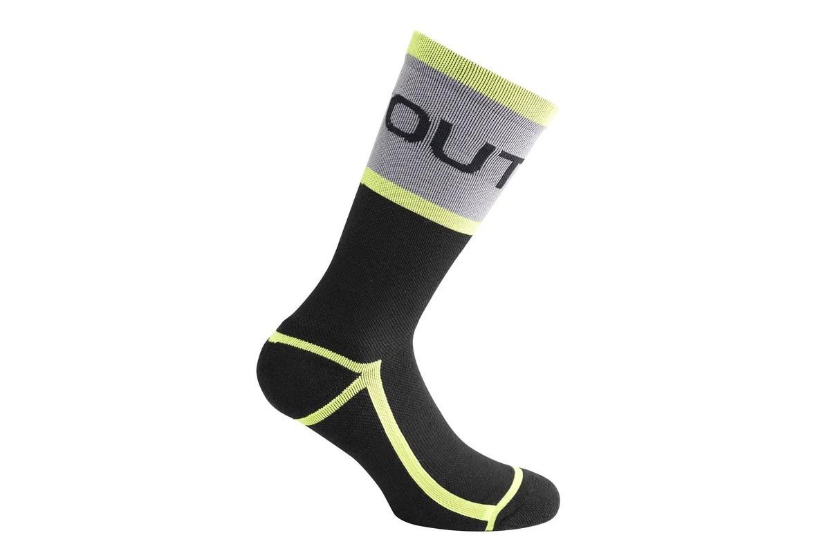 Doctorbike CALZE DOTOUT PRIME BLACK YELLOW FLUO