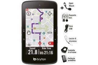 Doctorbike GPS RIDER S800E CON SUPPORTO FRONTALE IN ALLUMINIO