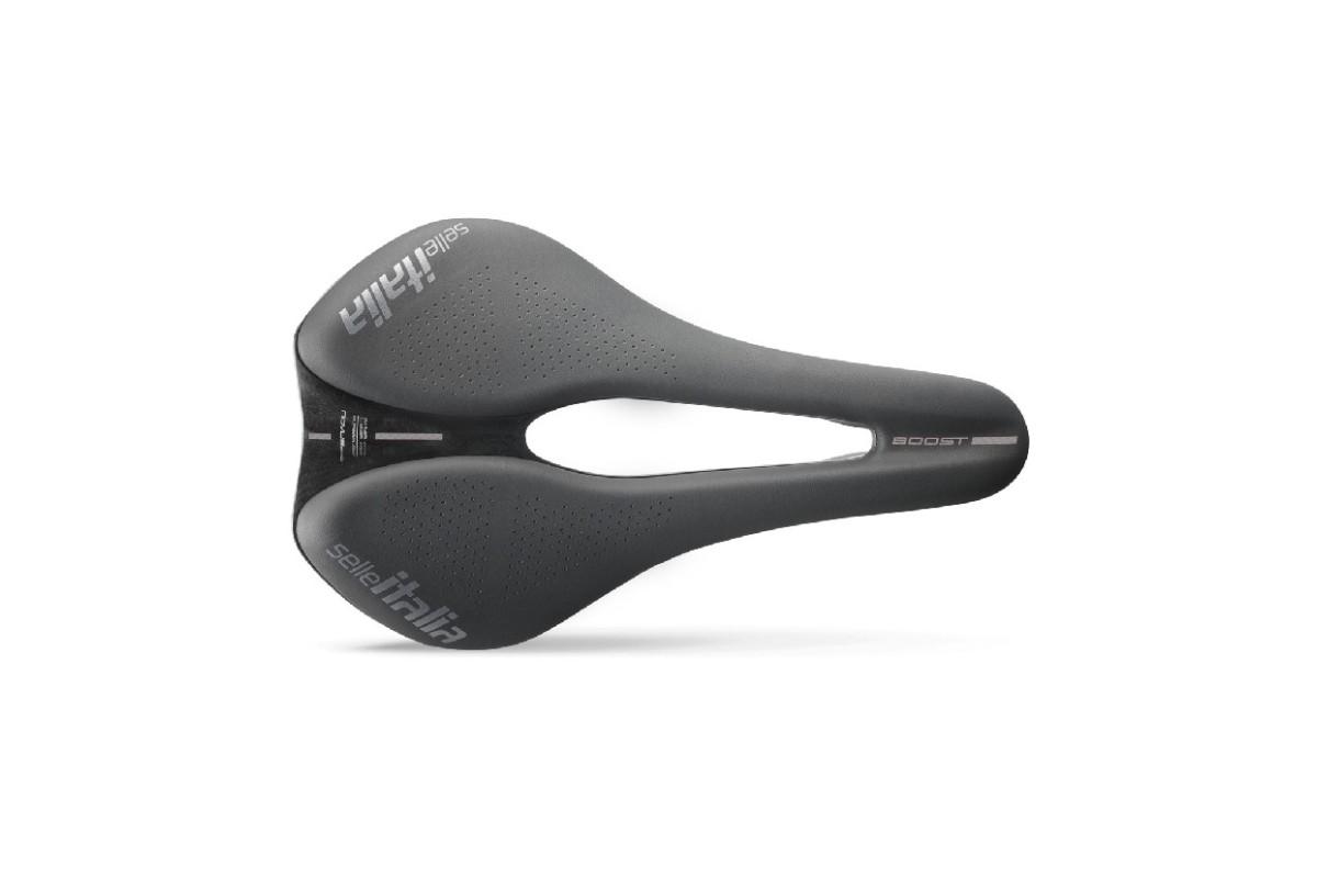 Doctorbike SELLA SELLE ITALIA NOVUS EVO BOOST SUPERFLOW TEL. IN TIT 316 FIBRA-TEK NERA L3