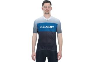 Doctorbike MAGLIA MANICHE CORTE CUBE BLACKLINE CMPT GREY´N´BLUE