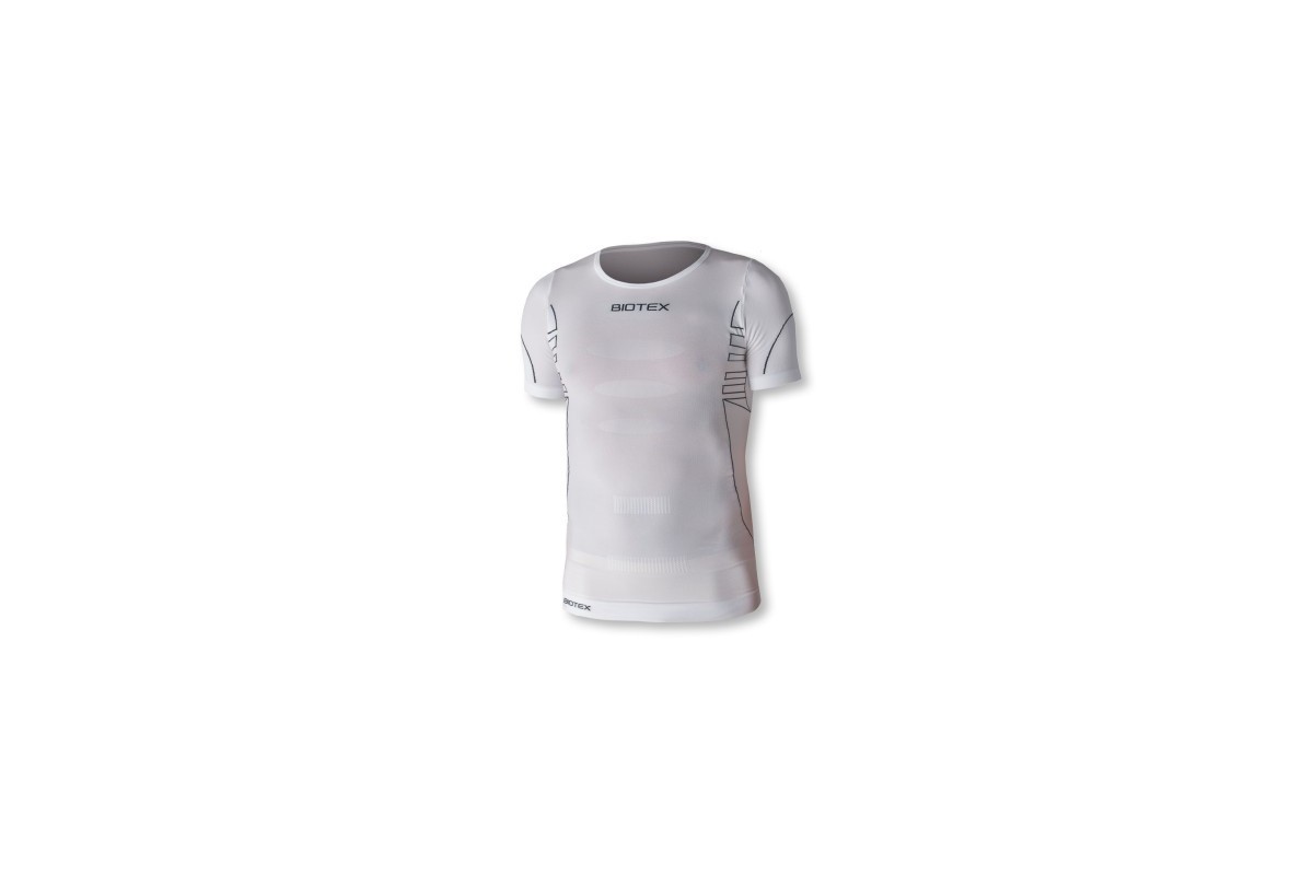 Doctorbike T-SHIRT BIOTEX SEAMLESS LIGHT BIANCO