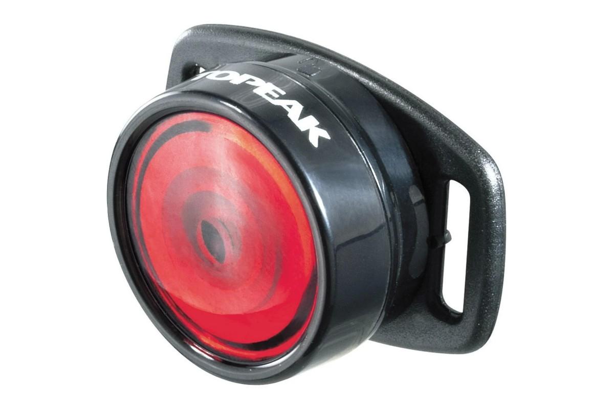 Doctorbike FANALINO A LED ROSSO TAIL LUX CON BATTERIE 5 LED PER CASCO/BORSE/PORTAPACCHI