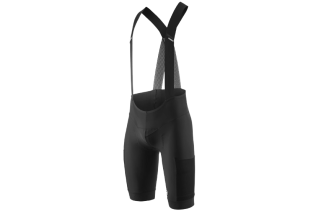 Doctorbike SALOPETTE ASSOS UOMO TACTICA KIESKÄFER GRAVEL BIB SHORTS T5 BLACK SERIES