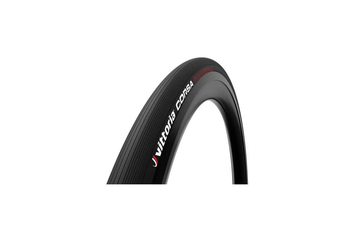 Doctorbike COPERTONE VITTORIA STRADA CORSA G2.0 TUBELESS READY 700x25c 25-622 FULL BLACK